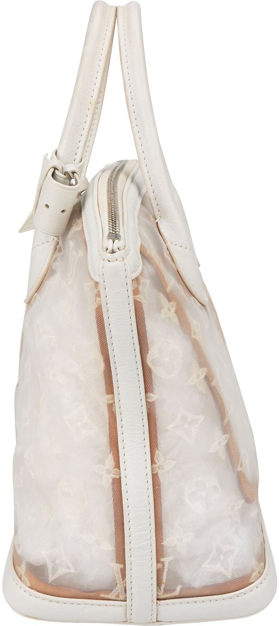 Louis Vuitton Louis Vuitton Limited Transparent Lockit Handbag Wit
