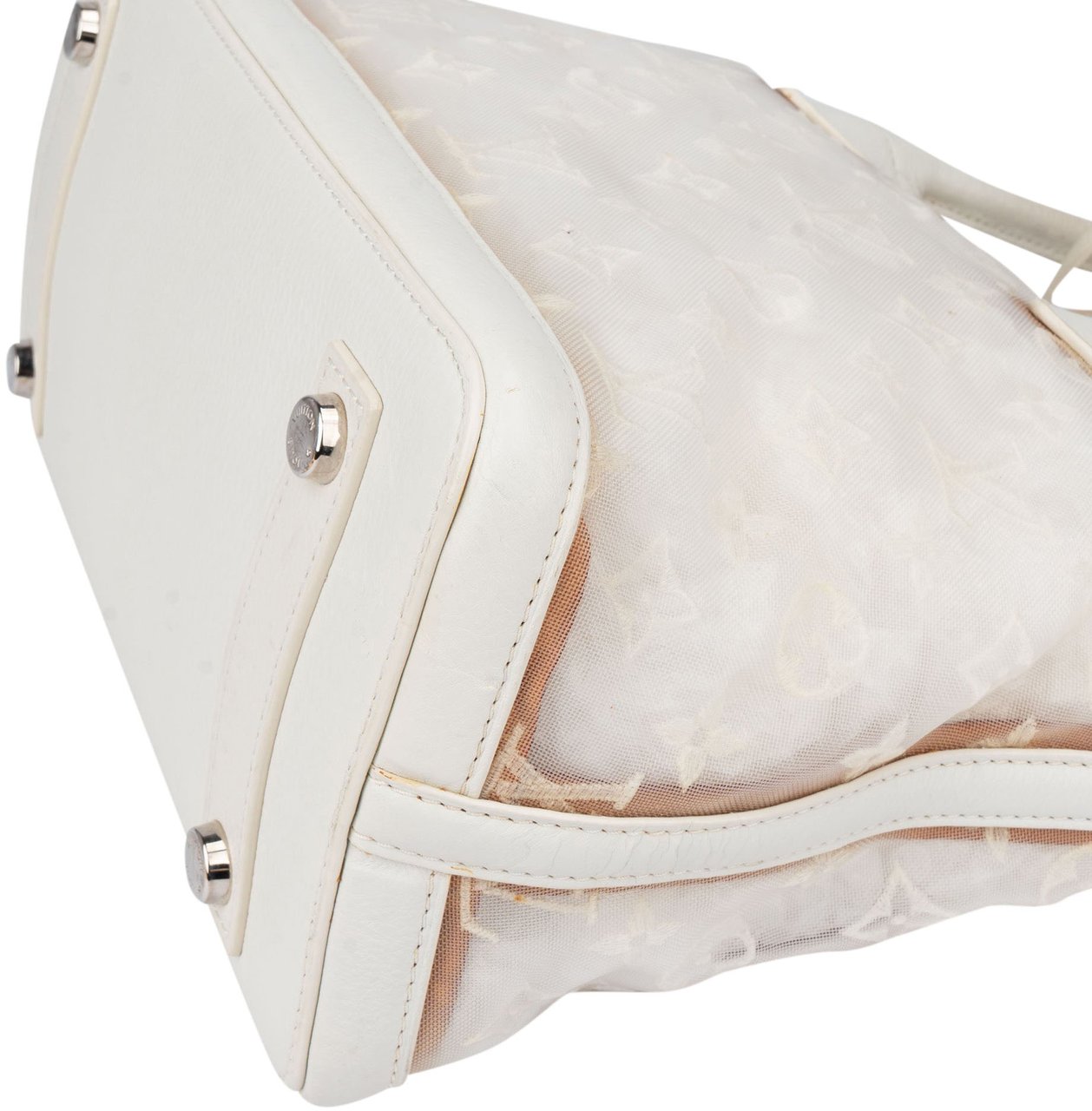 Louis Vuitton Louis Vuitton Limited Transparent Lockit Handbag Wit