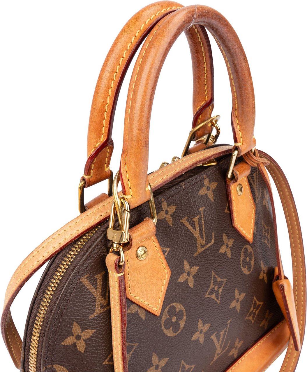 Louis Vuitton Louis Vuitton Canvas Monogram Alma BB Handbag Bruin