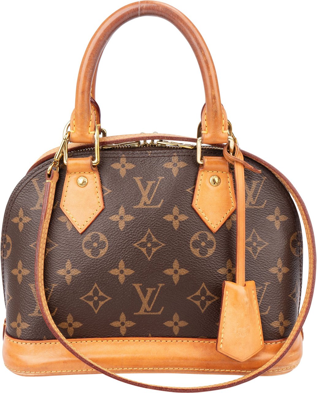 Louis Vuitton Louis Vuitton Canvas Monogram Alma BB Handbag Bruin