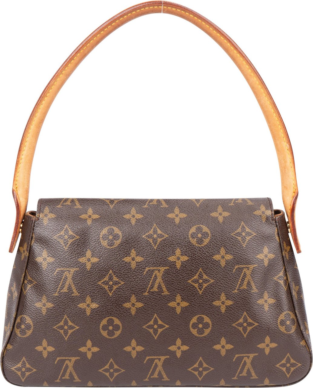 Louis Vuitton Louis Vuitton Canvas Monogram Looping PM Shoulder Bag Bruin
