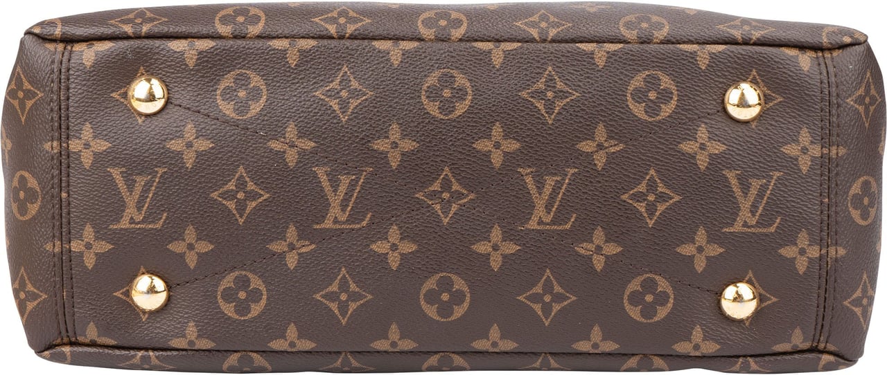 Louis Vuitton Louis Vuitton Canvas Monogram Pallas MM Handbag Bruin