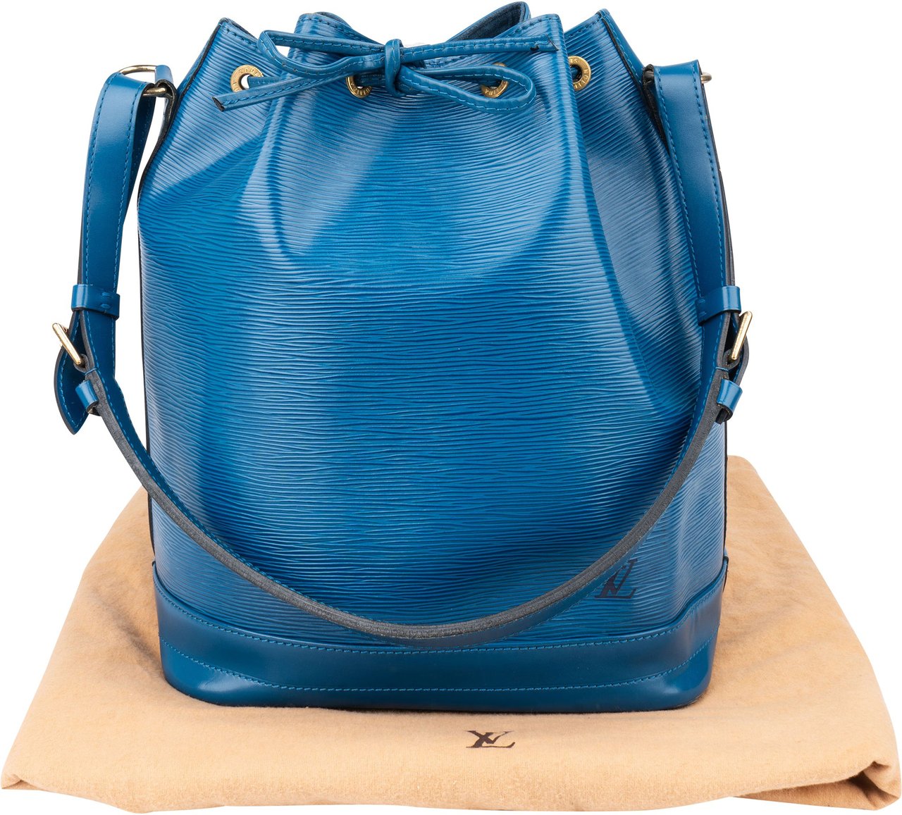 Louis Vuitton Louis Vuitton Bleu Epi Leather Sac Noe Grande Shoulder Bag Blauw