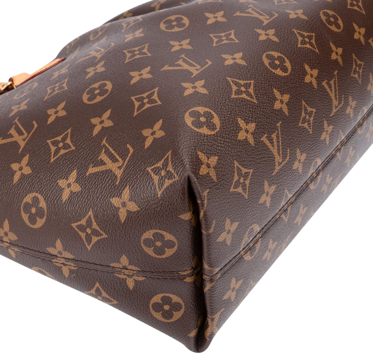 Louis Vuitton Louis Vuitton Canvas Monogram Rivoli GM Handbag Bruin