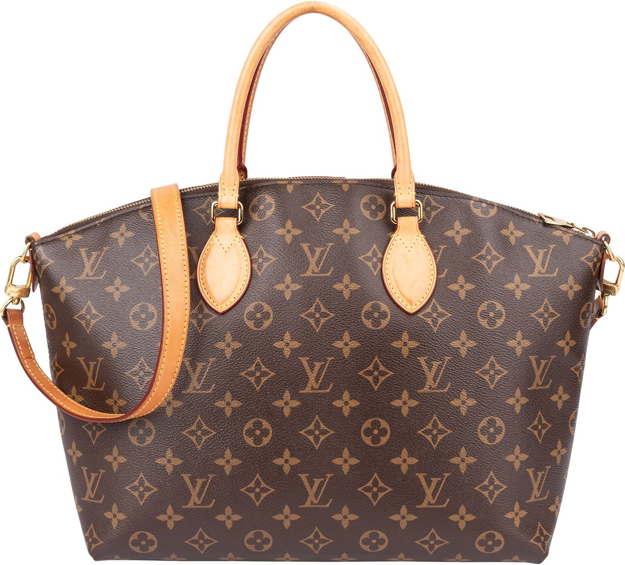Louis Vuitton Louis Vuitton Canvas Monogram Rivoli GM Handbag Bruin