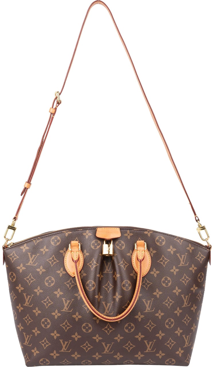 Louis Vuitton Louis Vuitton Canvas Monogram Rivoli GM Handbag Bruin