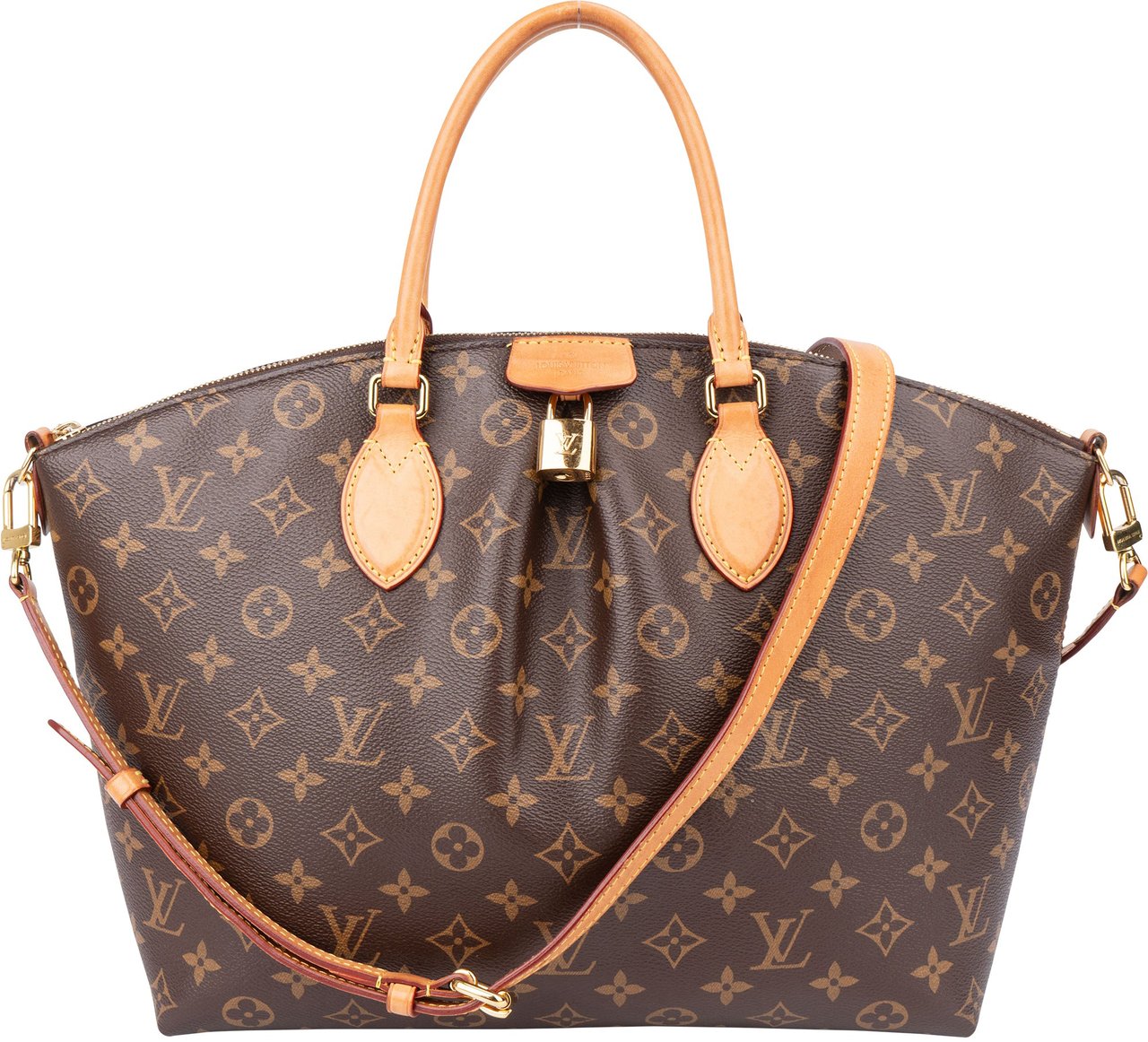 Louis Vuitton Louis Vuitton Canvas Monogram Rivoli GM Handbag Bruin