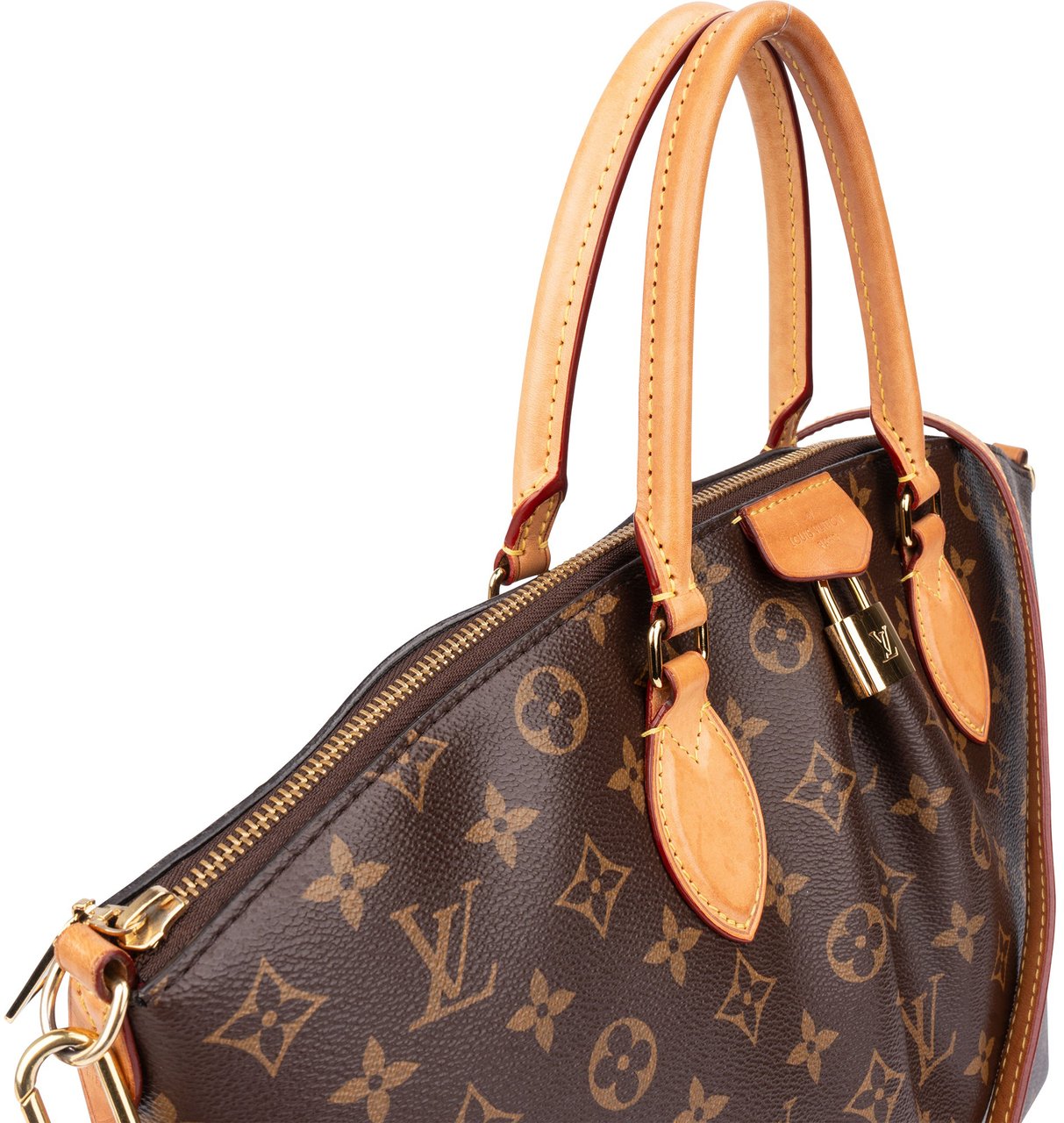 Louis Vuitton Louis Vuitton Canvas Monogram Rivoli GM Handbag Bruin