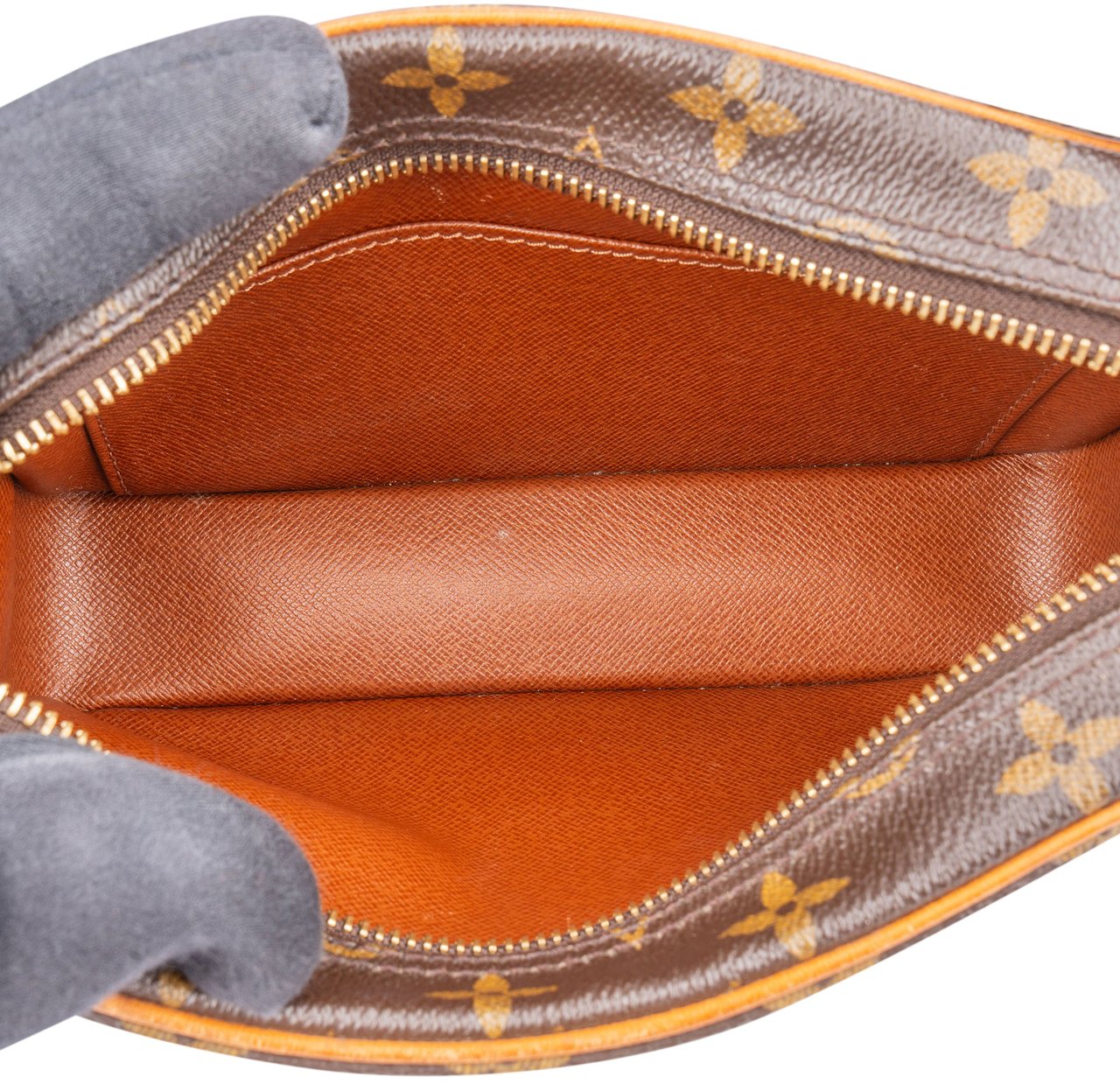 Louis Vuitton Canvas Monogram Pochette Cite Shoulder Bag Bruin
