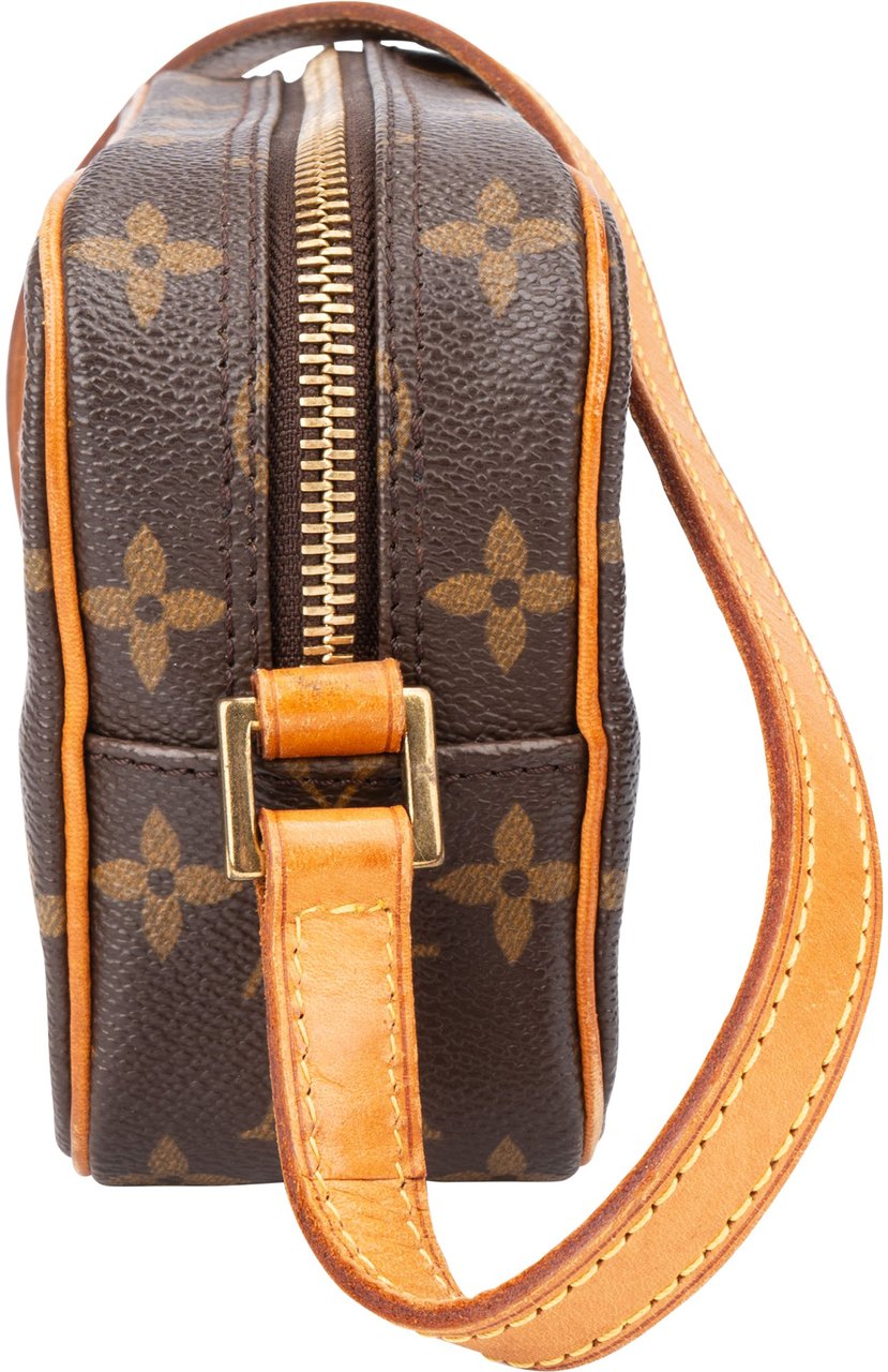 Louis Vuitton Canvas Monogram Pochette Cite Shoulder Bag Bruin