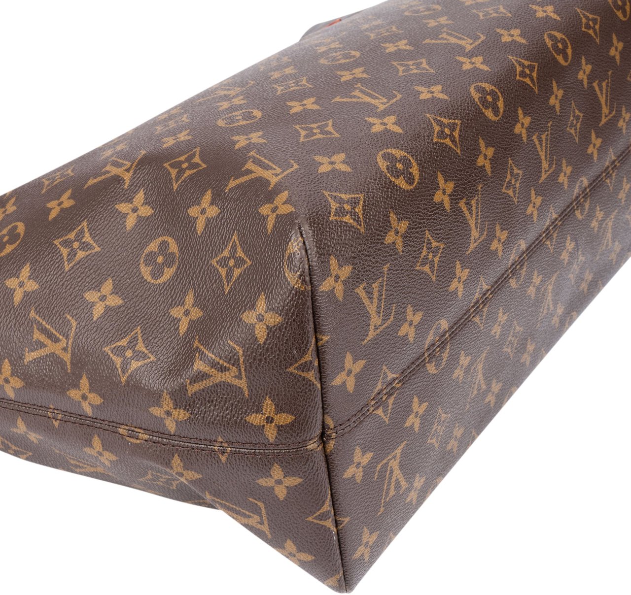 Louis Vuitton Louis Vuitton Canvas Monogram Raspail MM Handbag Bruin