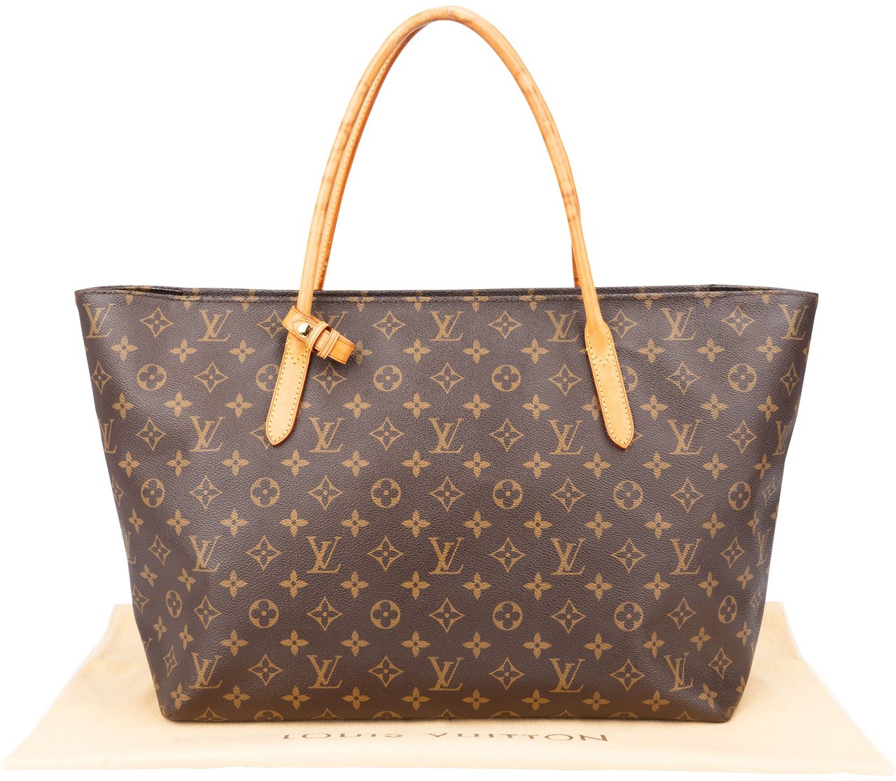 Louis Vuitton Louis Vuitton Canvas Monogram Raspail MM Handbag Bruin