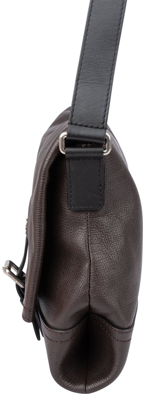 Louis Vuitton Louis Vuitton Utah Leather Canyon MM Crossbody Bag Bruin