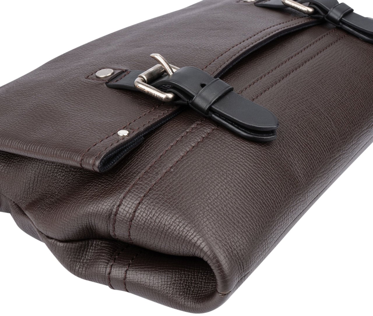 Louis Vuitton Louis Vuitton Utah Leather Canyon MM Crossbody Bag Bruin