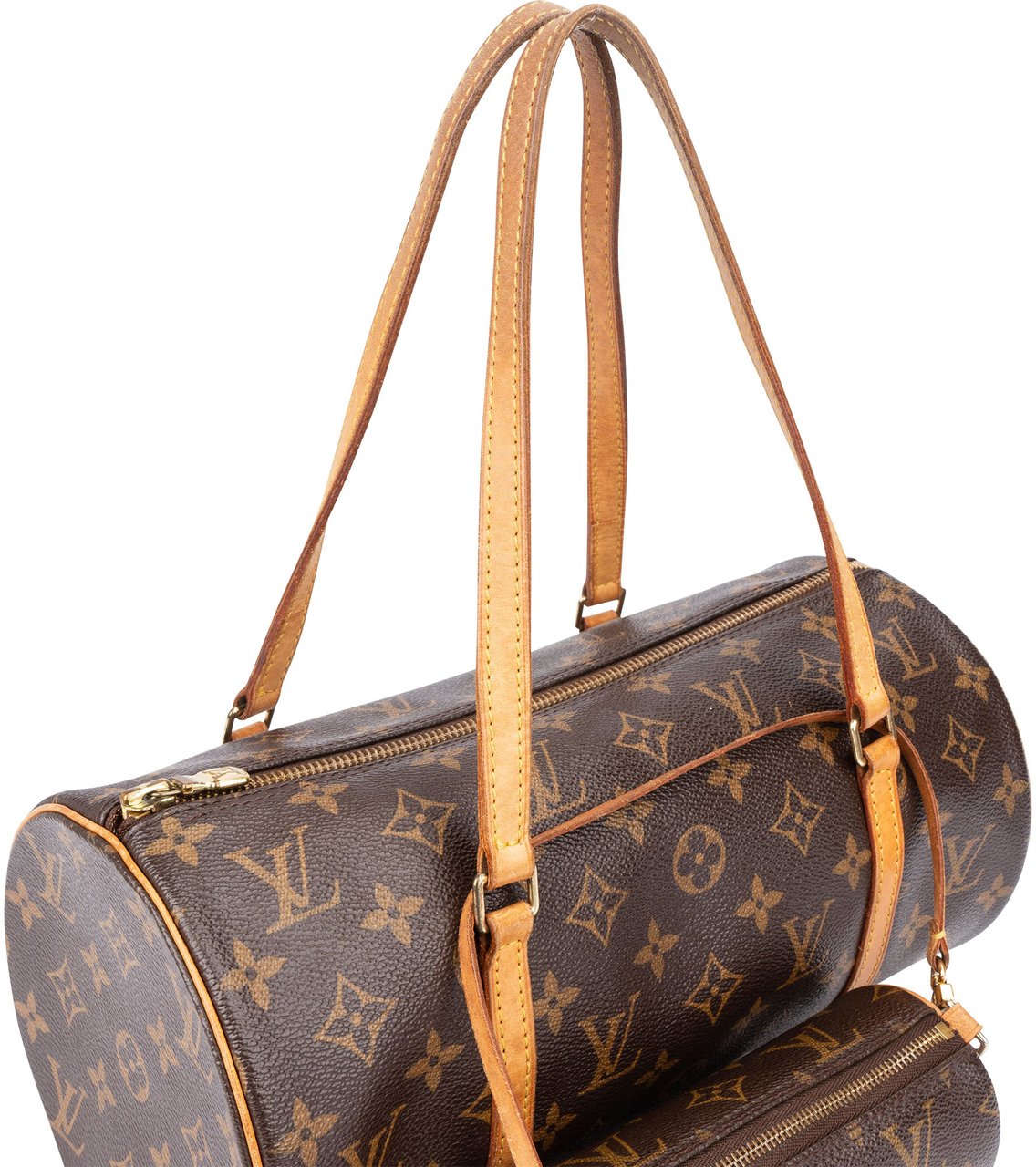 Louis Vuitton Louis Vuitton Canvas Monogram Papillon Set Handbag Bruin