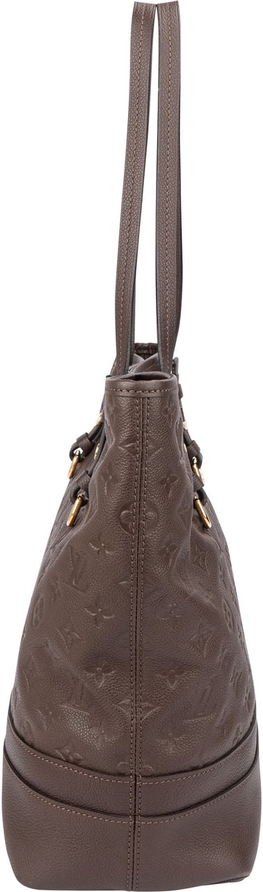 Louis Vuitton Louis Vuitton Brown Leather Empreinte Monogram Citadine PM Shoulder Bag Bruin
