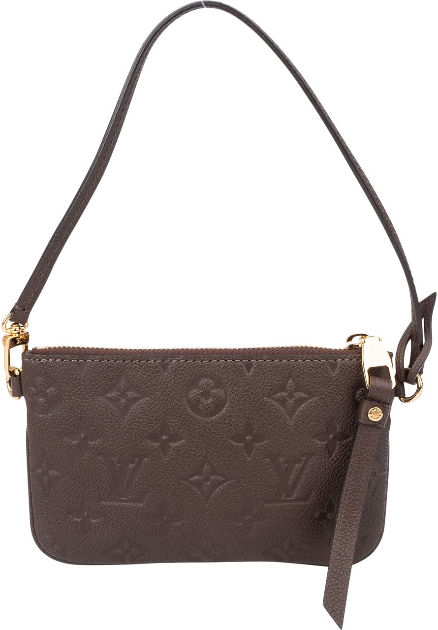 Louis Vuitton Louis Vuitton Brun Empreinte Monogram Citadine Pochette Accessoire Shoulder Bag Bruin