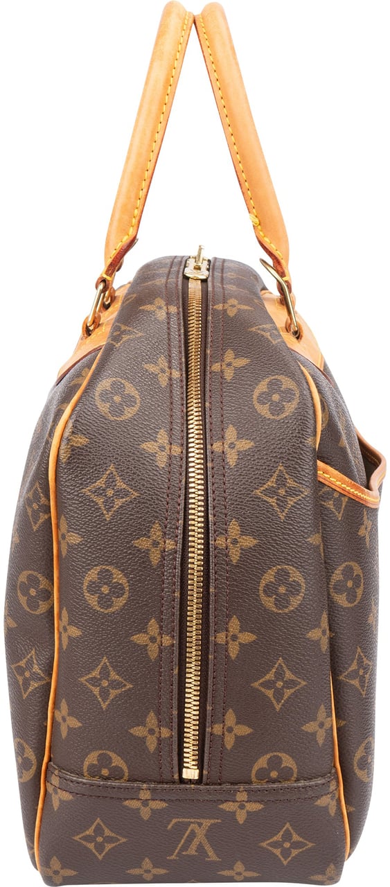 Louis Vuitton Louis Vuitton Canvas Monogram Deauville Handbag Bruin