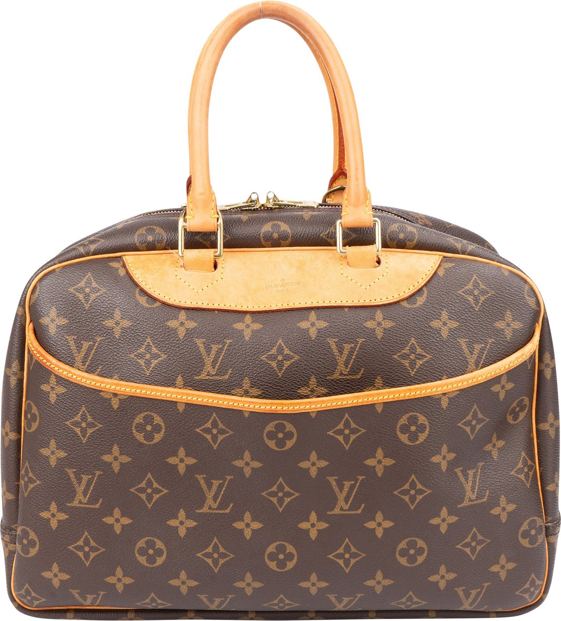 Louis Vuitton Louis Vuitton Canvas Monogram Deauville Handbag Bruin