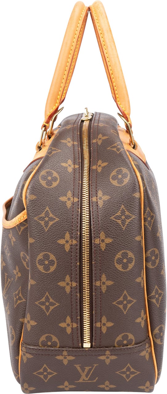 Louis Vuitton Louis Vuitton Canvas Monogram Deauville Handbag Bruin