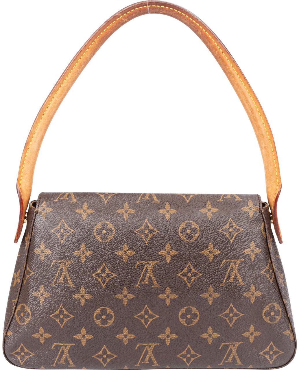 Louis Vuitton Louis Vuitton Canvas Monogram Looping PM Shoulder Bag Bruin