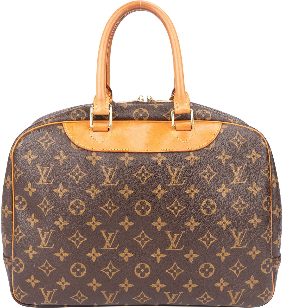 Louis Vuitton Louis Vuitton Canvas Monogram Deauville Handbag Bruin