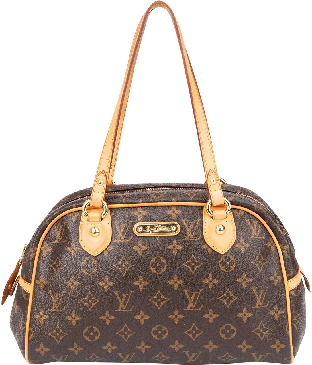 Louis Vuitton Louis Vuitton Canvas Monogram Montorgueil PM Shoulder Bag Bruin