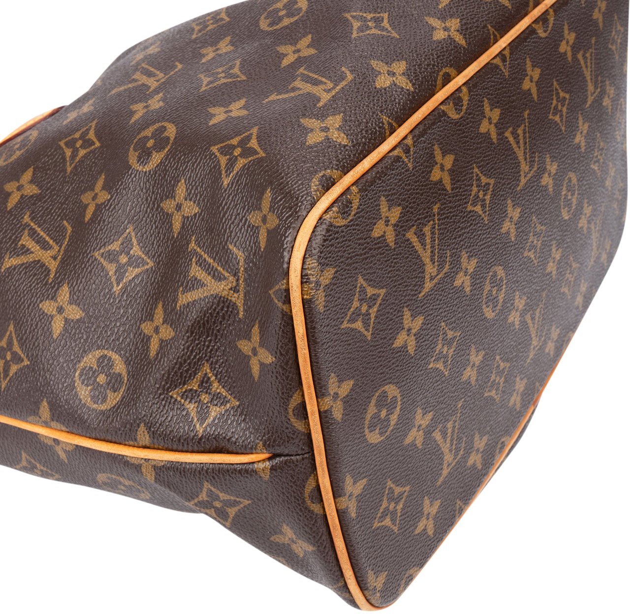 Louis Vuitton Louis Vuitton Canvas Monogram Palermo PM Handbag Bruin