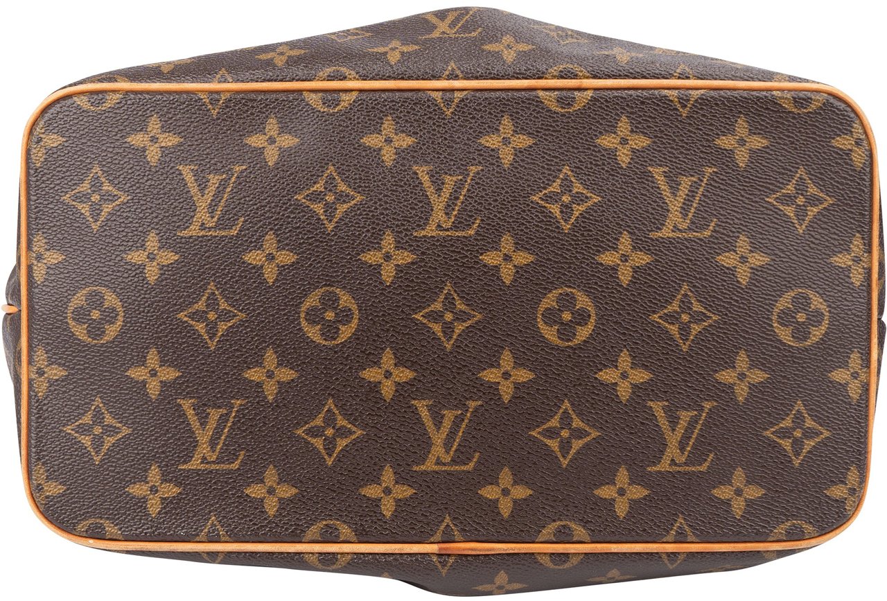 Louis Vuitton Louis Vuitton Canvas Monogram Palermo PM Handbag Bruin