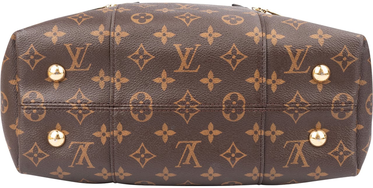 Louis Vuitton Louis Vuitton Canvas Monogram Melie Handbag Bruin