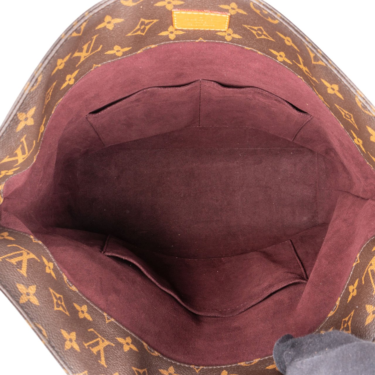 Louis Vuitton Louis Vuitton Canvas Monogram Melie Handbag Bruin