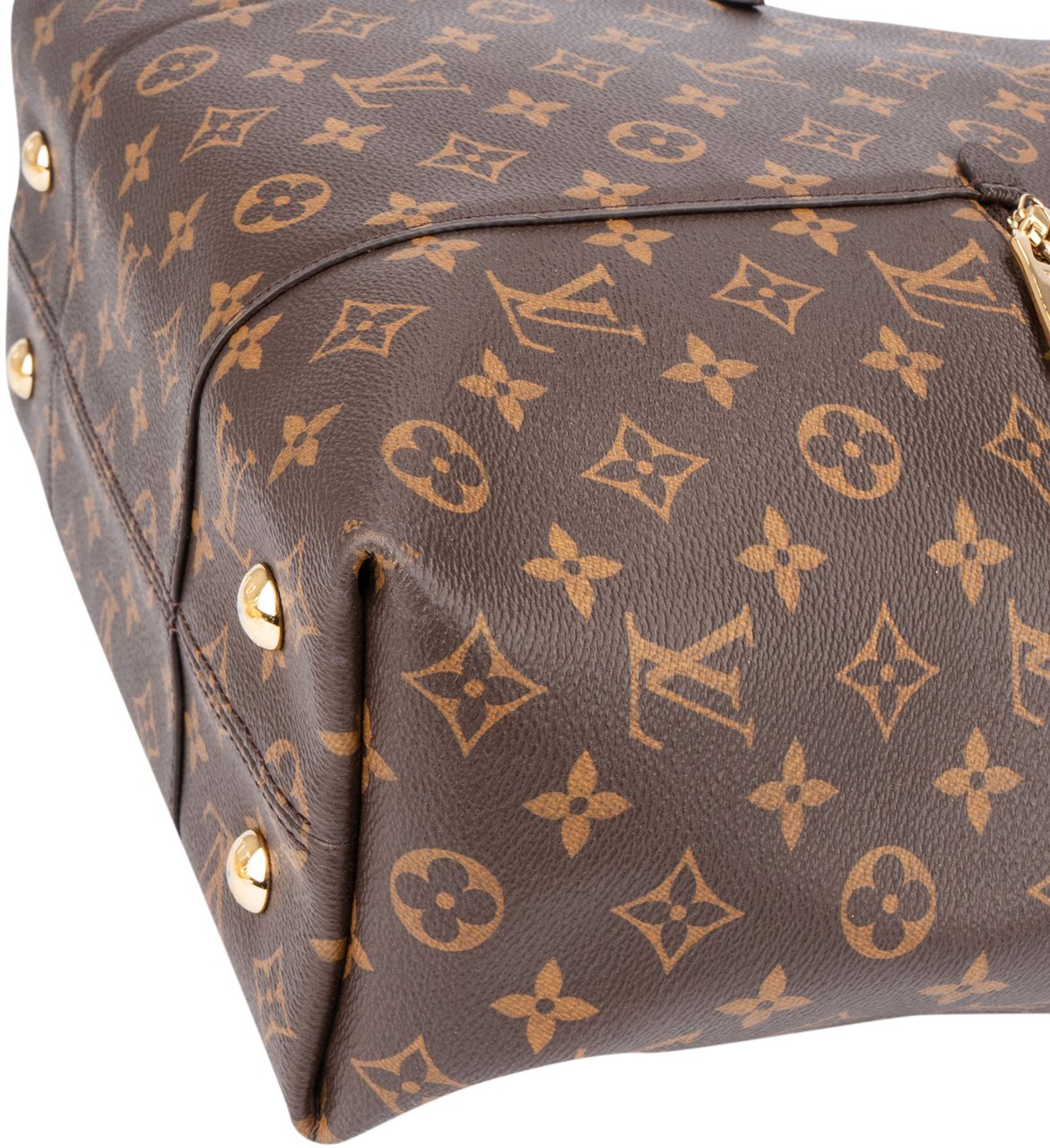 Louis Vuitton Louis Vuitton Canvas Monogram Melie Handbag Bruin