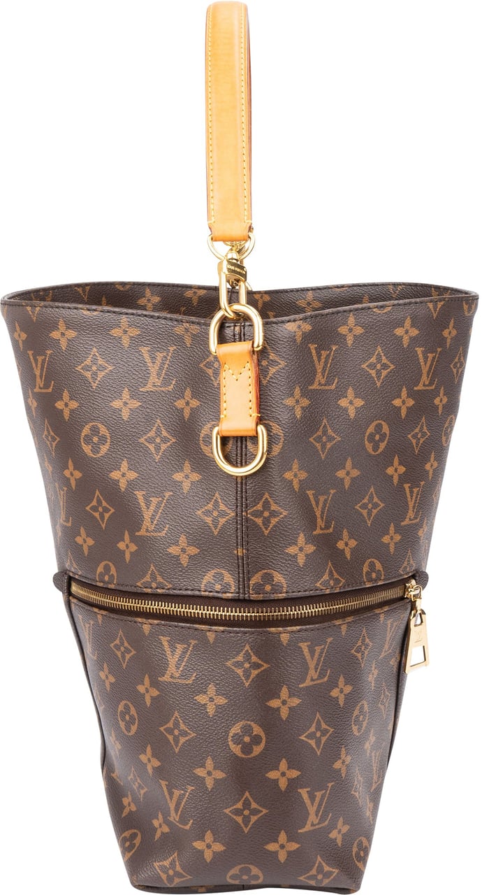 Louis Vuitton Louis Vuitton Canvas Monogram Melie Handbag Bruin