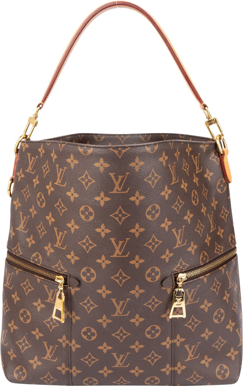 Louis Vuitton Louis Vuitton Canvas Monogram Melie Handbag Bruin