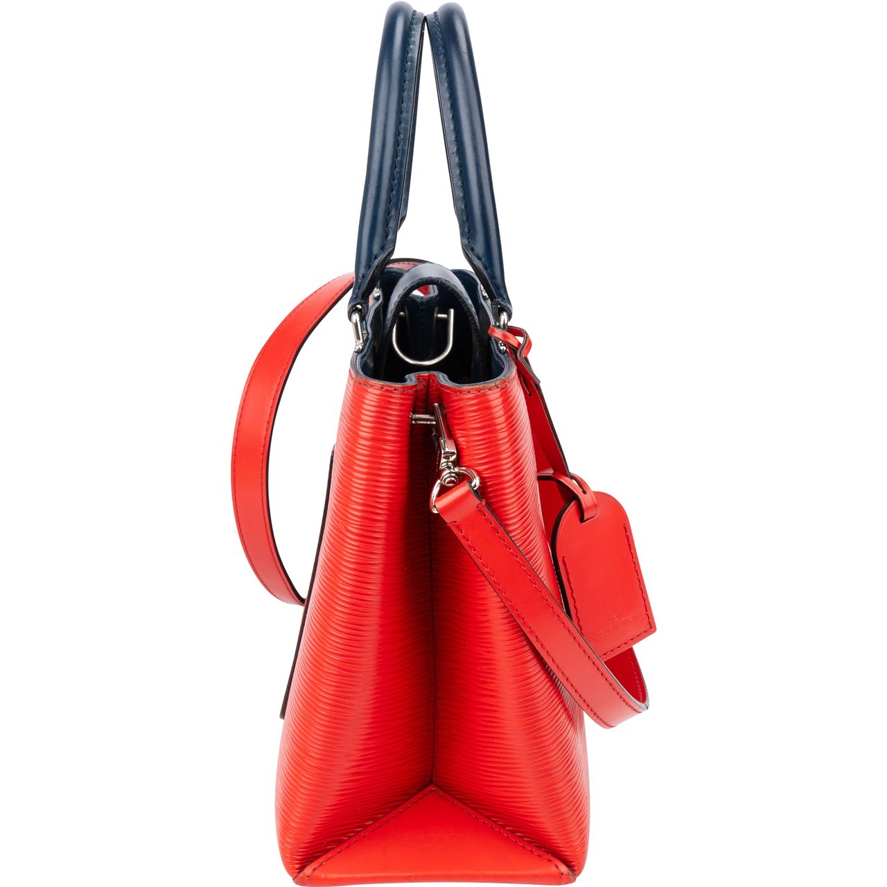 Louis Vuitton Louis Vuitton Bicolor Epi Leather Kleber PM Handbag Rood