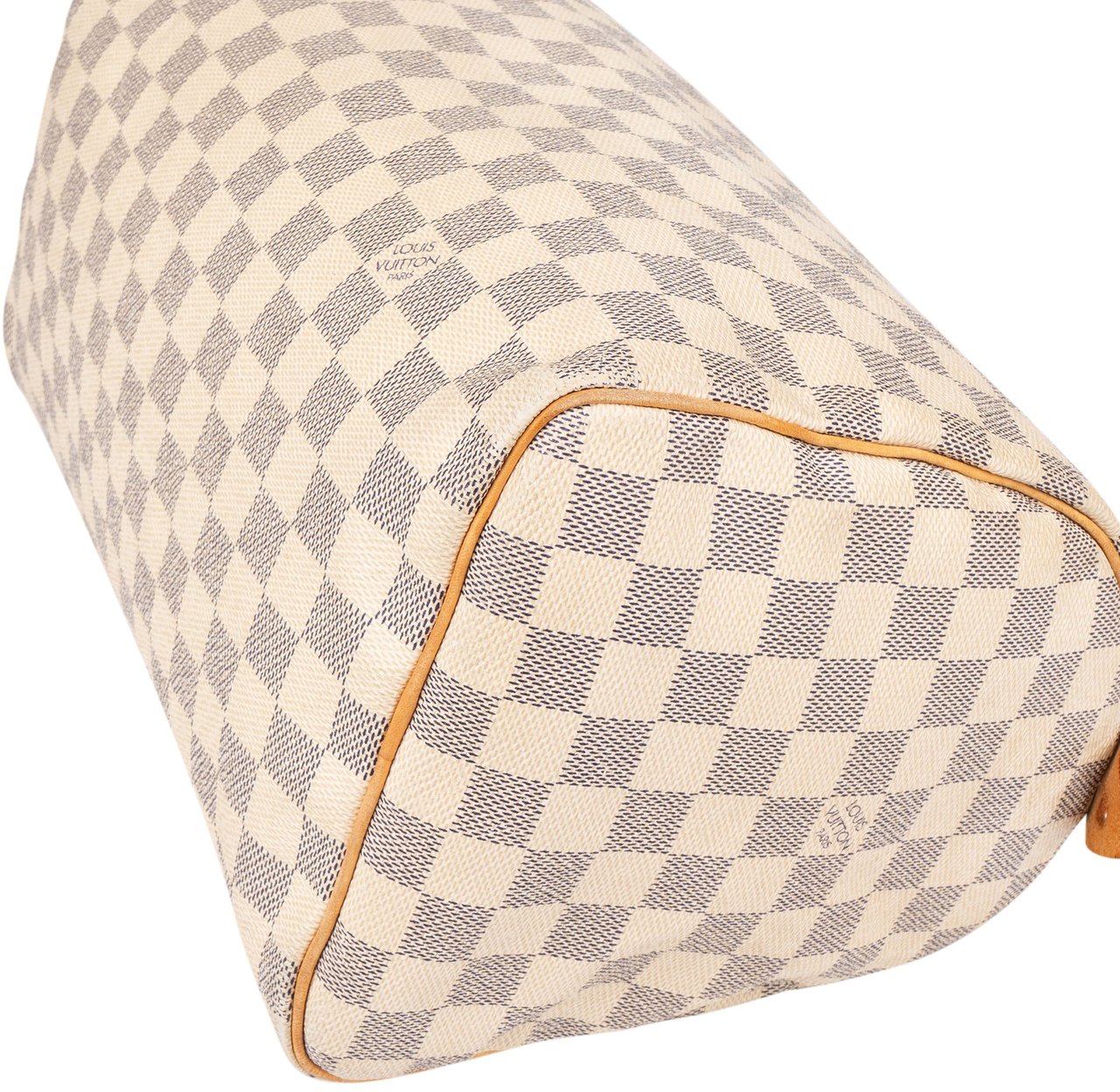 Louis Vuitton Louis Vuitton Canvas Monogram Speedy 30 Handbag Wit