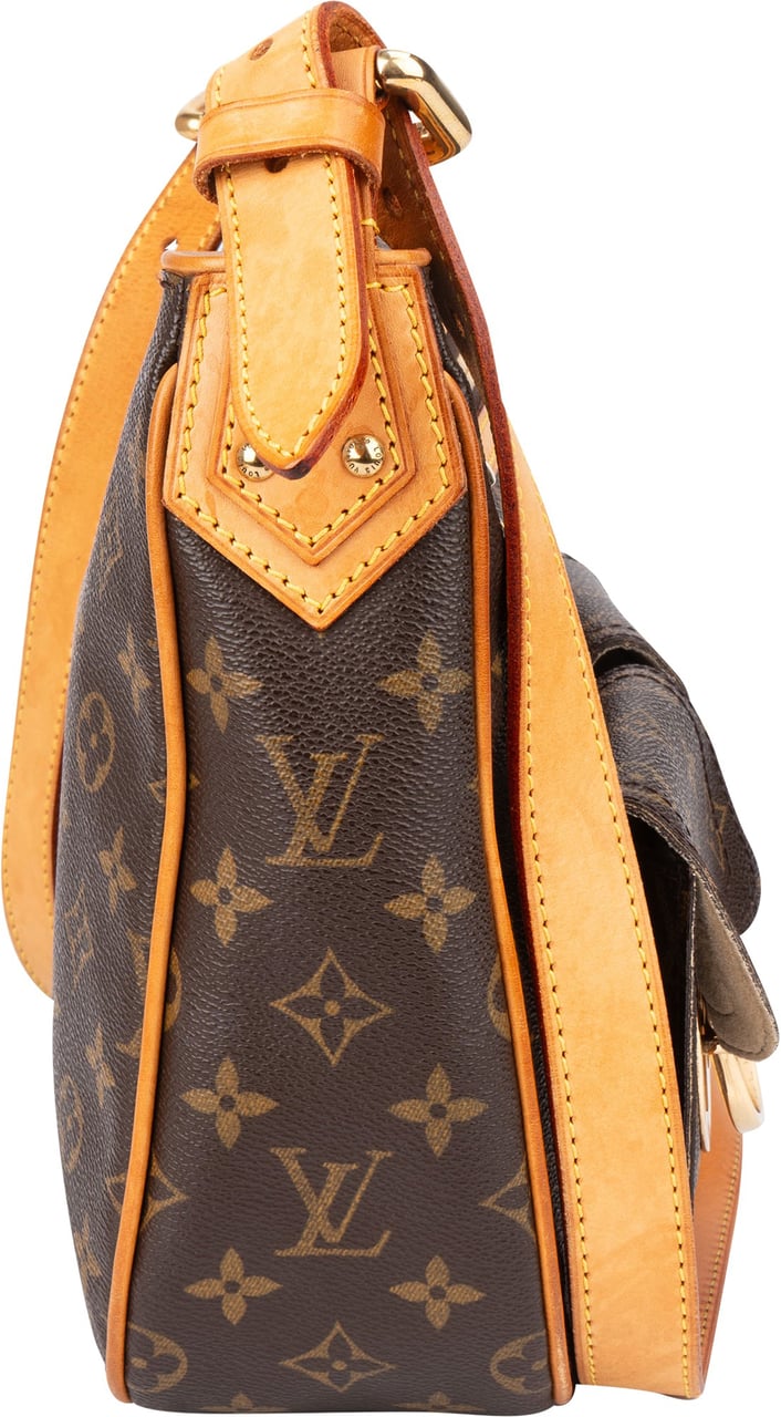 Louis Vuitton Louis Vuitton Canvas Monogram Hudson GM Crossbody Bag Bruin