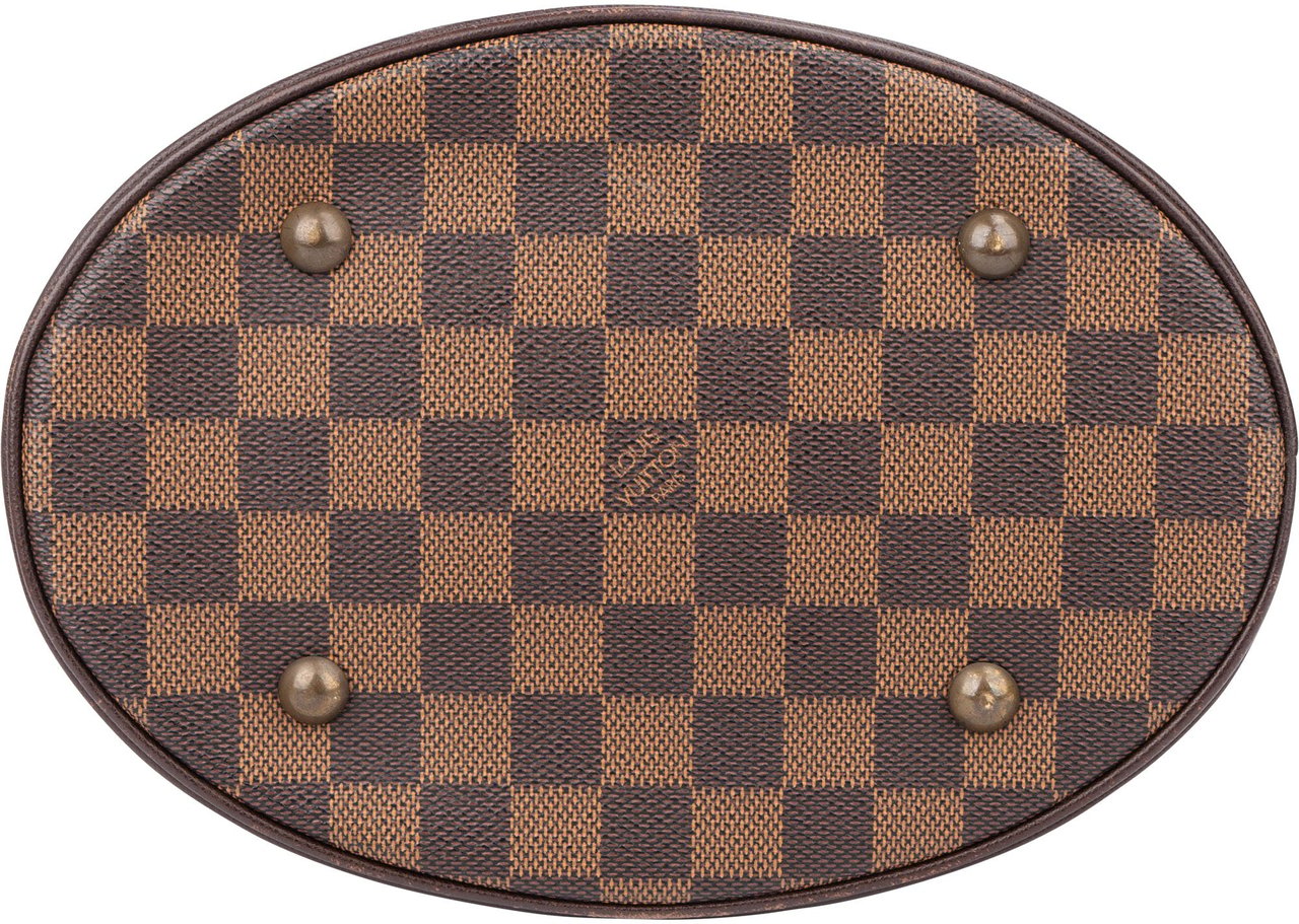 Louis Vuitton Damier Ebene Monogram Bucket Bag PM Handbag Bruin