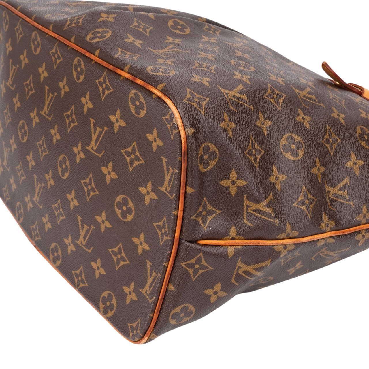 Louis Vuitton Louis Vuitton Canvas Monogram Palermo GM Handbag Bruin