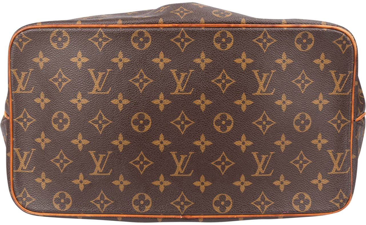 Louis Vuitton Louis Vuitton Canvas Monogram Palermo GM Handbag Bruin