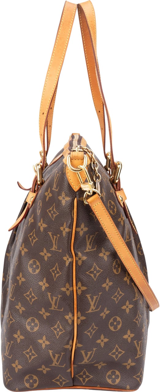 Louis Vuitton Louis Vuitton Canvas Monogram Palermo GM Handbag Bruin