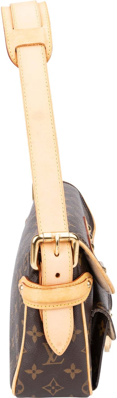 Louis Vuitton Canvas Monogram Hudson PM Shoulder Bag Bruin
