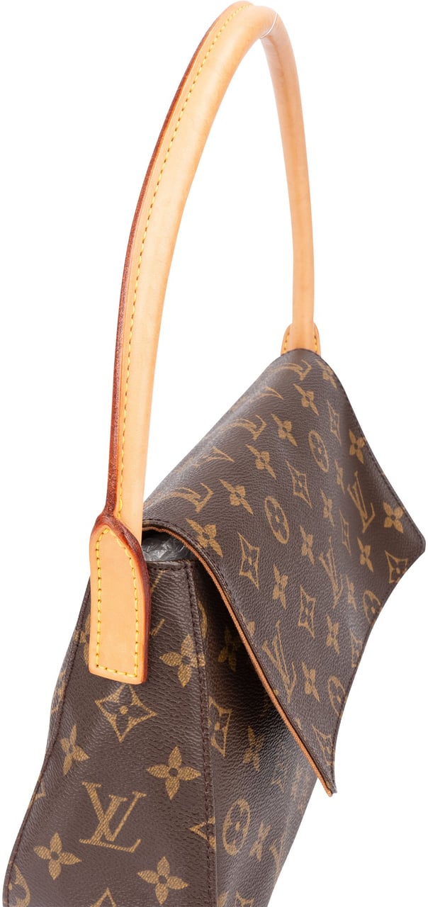 Louis Vuitton Louis Vuitton Canvas Monogram Looping PM Shoulder Bag Bruin