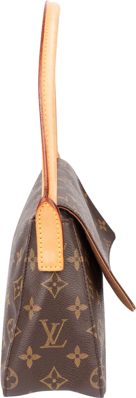 Louis Vuitton Louis Vuitton Canvas Monogram Looping PM Shoulder Bag Bruin