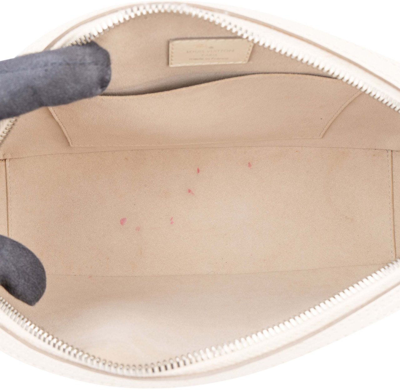 Louis Vuitton White Epi Leather Jasmin Handbag Wit