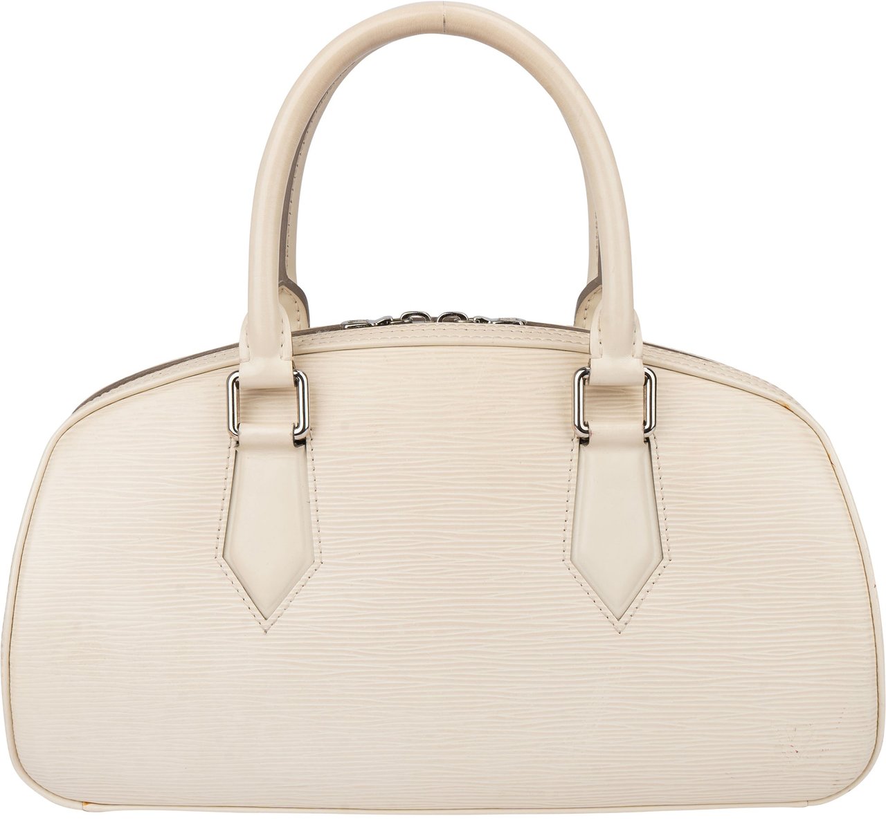 Louis Vuitton Louis Vuitton White Epi Leather Jasmin Handbag Wit