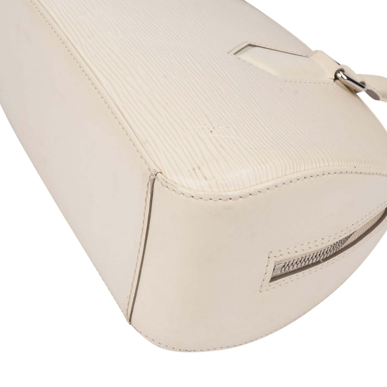 Louis Vuitton White Epi Leather Jasmin Handbag Wit
