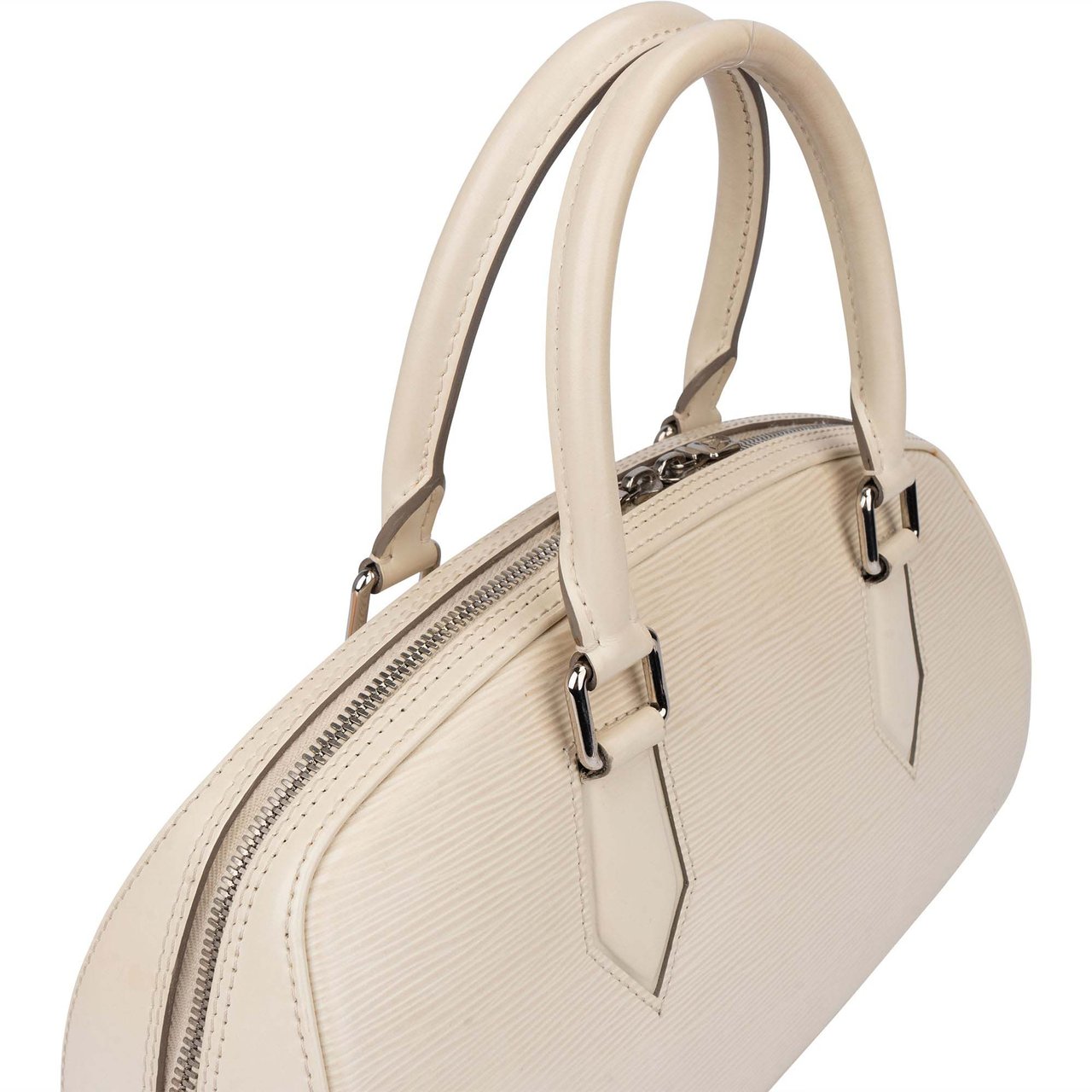 Louis Vuitton White Epi Leather Jasmin Handbag Wit