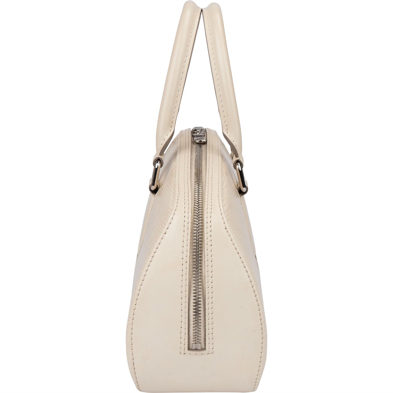 Louis Vuitton Louis Vuitton White Epi Leather Jasmin Handbag Wit