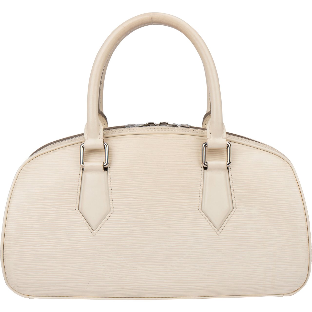 Louis Vuitton Louis Vuitton White Epi Leather Jasmin Handbag Wit